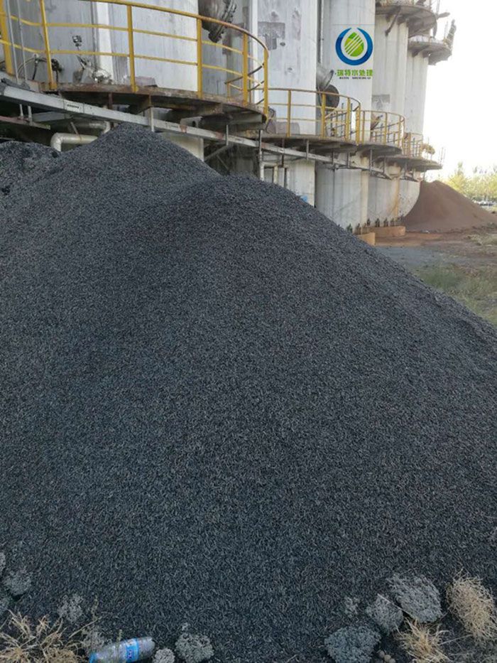 瑞特脱硫活性炭吨包施工现场